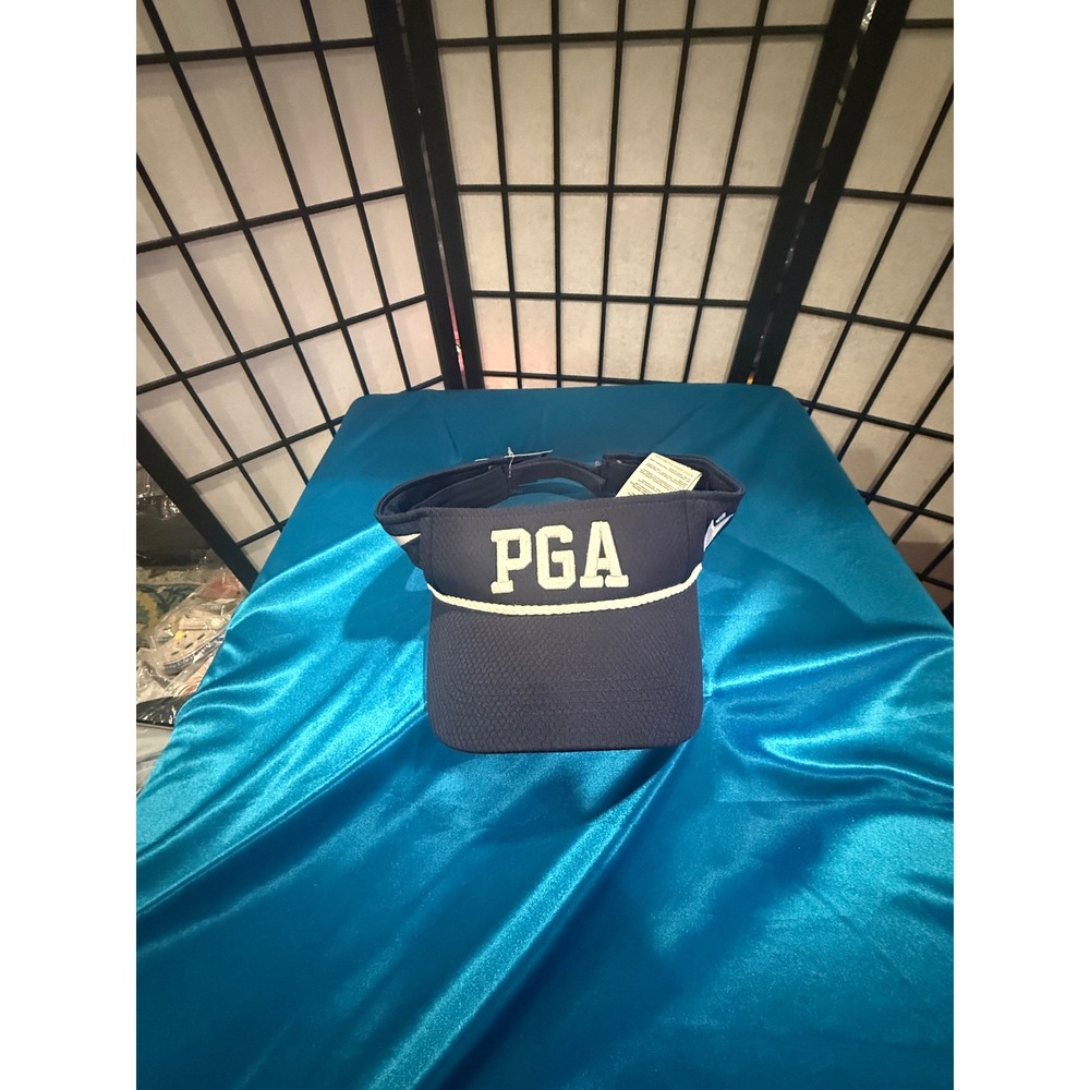 NWT Macron PGA Jr. League 2025/26 Visor Cap Golf Navy S/R